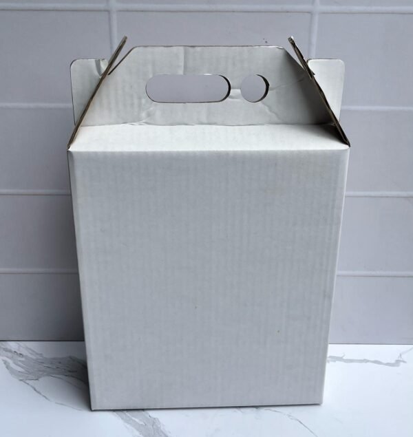 ANCHETA TRES VINOS BLANCA 23x9x33