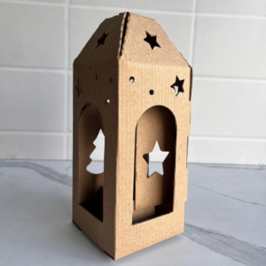 CAJA VELAS FAROL (8X8X16.5)